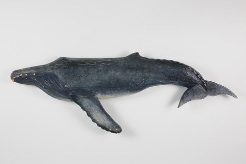 VINTAGE CARVED AND PAINTED WOOD