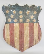 VINTAGE CARVED AND PAINTED WOO