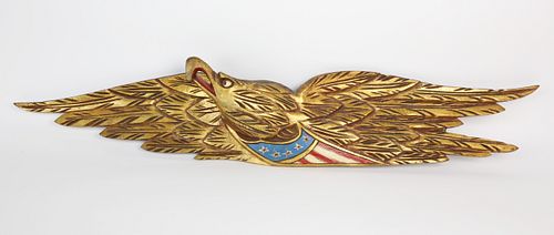 VINTAGE CARVED EAGLE