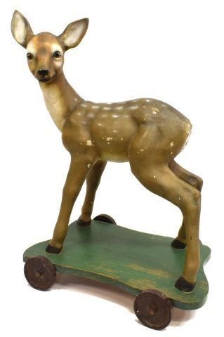 VINTAGE CARVED & PAINTED WOOD