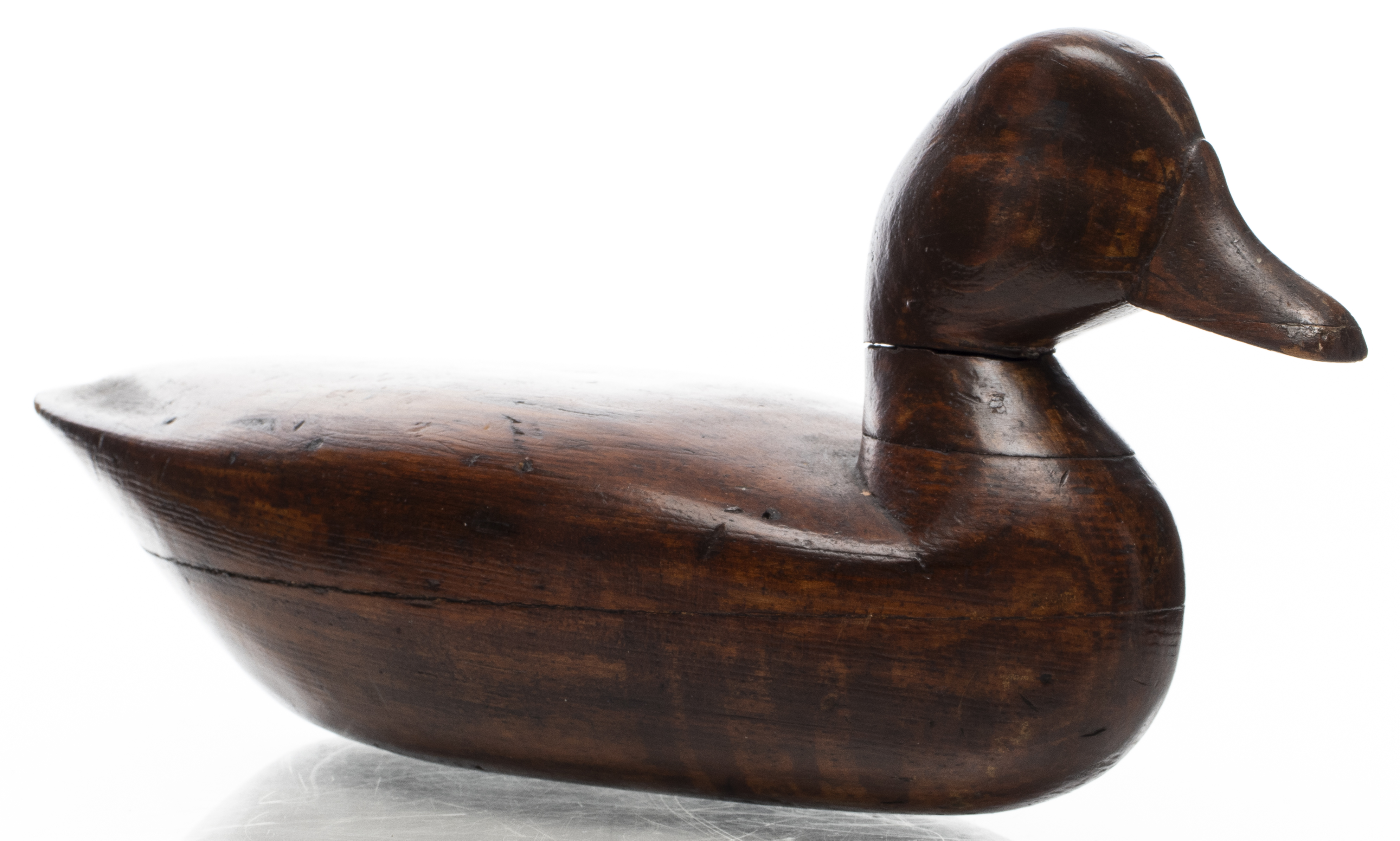 VINTAGE CARVED WOOD DUCK DECOY