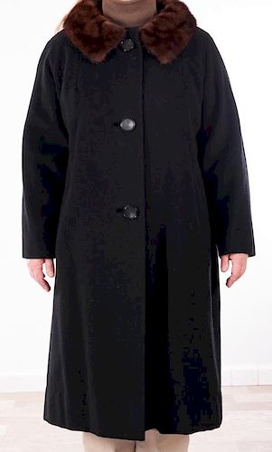 VINTAGE CASHMERE & MINK COLLAR