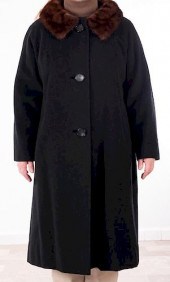 VINTAGE CASHMERE & MINK COLLAR