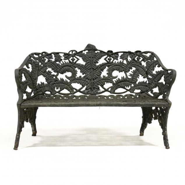 VINTAGE CAST ALUMINUM FERN