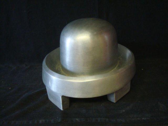 Vintage Cast Aluminum Hat Form with