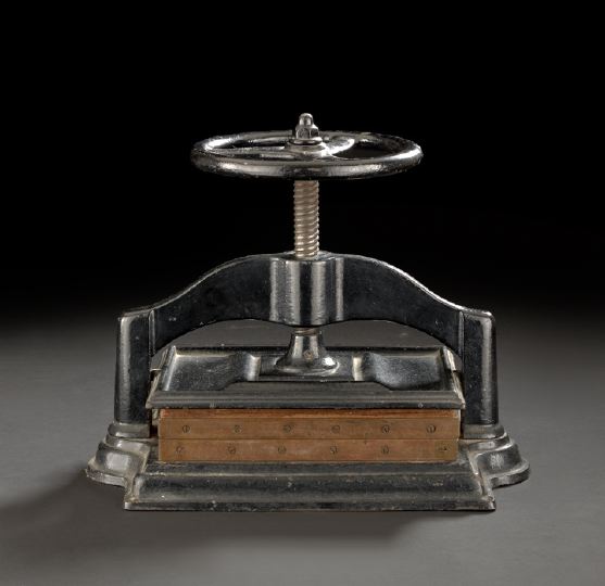 Vintage Cast-Iron Bookbinder's