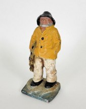 VINTAGE CAST IRON OLD SALT NAU