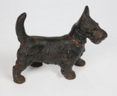 VINTAGE CAST IRON PAINTED SCOT