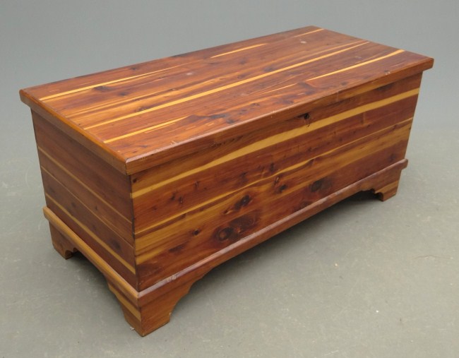 Vintage cedar trunk. 41'' W 19''