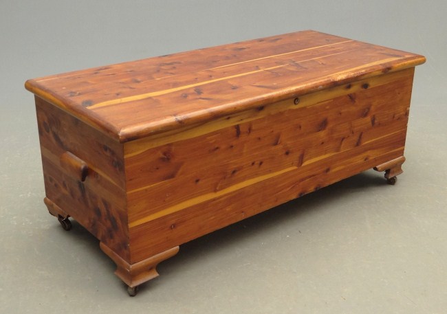 Vintage cedar trunk. 41'' W 18''
