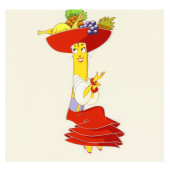 VINTAGE CEL FROM CHIQUITA BANA