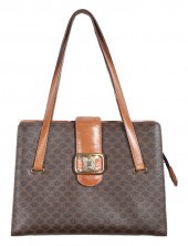Vintage Celine macadam gussete