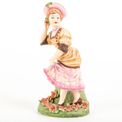 VINTAGE CERAMIC FIGURINE, WOMAN