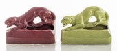 VINTAGE CERAMIC PANTHER TELEVI