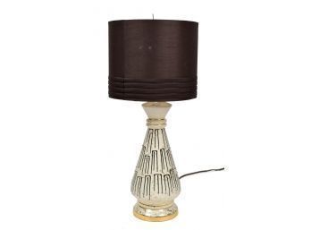 Vintage ceramic table lamp, with