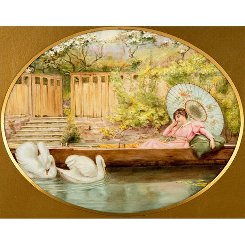 VINTAGE CERAMIC WALL PLAQUE,