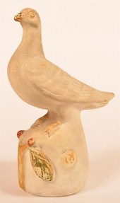 VINTAGE CHALKWARE FIGURE OF A