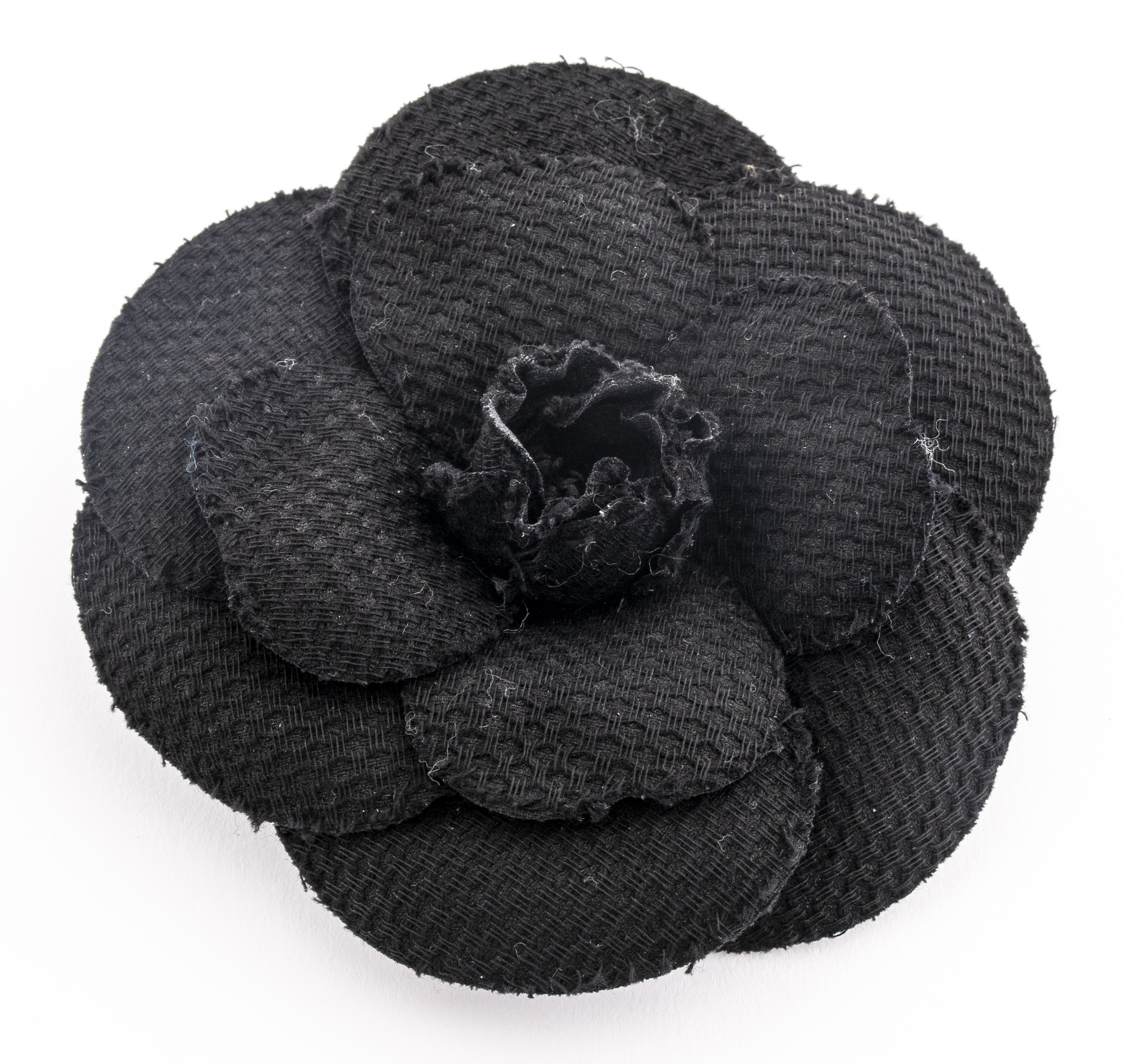 VINTAGE CHANEL BLACK CAMELLIA