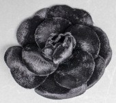 VINTAGE CHANEL BLACK VELVET CA