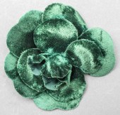VINTAGE CHANEL GREEN VELVET CA