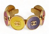Vintage Chanel Lagerfeld Butto