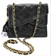VINTAGE CHANEL LEATHER TASSEL