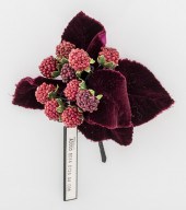VINTAGE CHANEL RED BERRY FLOWE