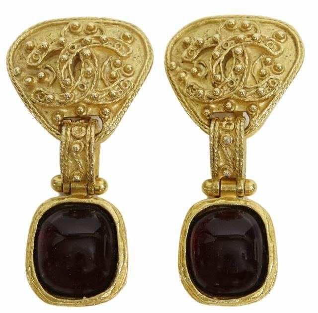 VINTAGE CHANEL RED GRIPOIX