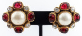 VINTAGE CHANEL RUNWAY FAUX PEA