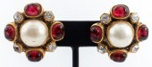 VINTAGE CHANEL RUNWAY FAUX PEA