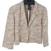 VINTAGE CHANEL TWEED JACKET BL