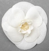 VINTAGE CHANEL WHITE CAMELLIA