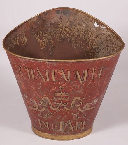 VINTAGE CHATEAUNFUE DU-PAPI TIN
