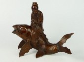 VINTAGE CHINESE BRONZE IMMORTA