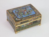 VINTAGE CHINESE CLOISONNé BOXV
