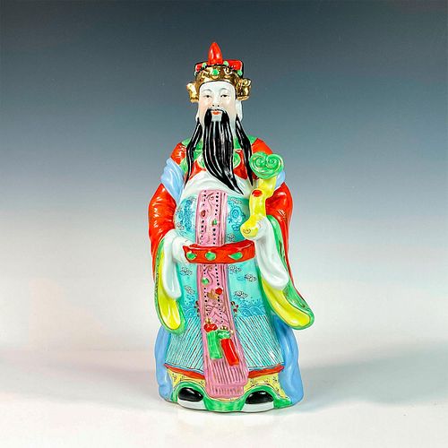VINTAGE CHINESE GILT PORCELAIN LU