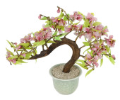 VINTAGE CHINESE GLASS BONSAI C