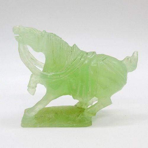 VINTAGE CHINESE JADE HORSE