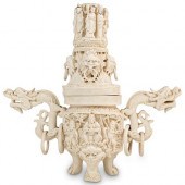 VINTAGE CHINESE RESIN INCENSE
