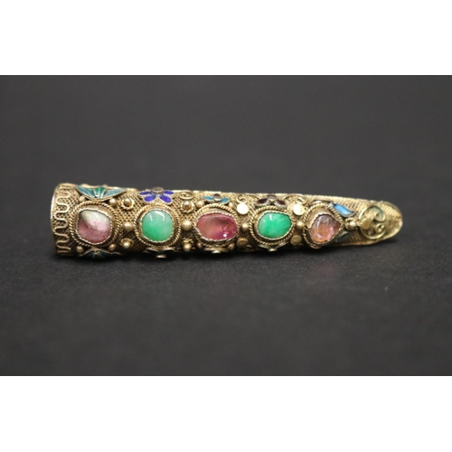 Vintage Chinese silver gilt