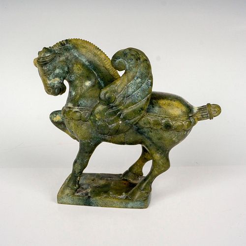 VINTAGE CHINESE SPINACH JADE