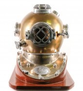 VINTAGE CHOPRA DIVING HELMET O