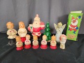 Vintage Christmas Candle Group