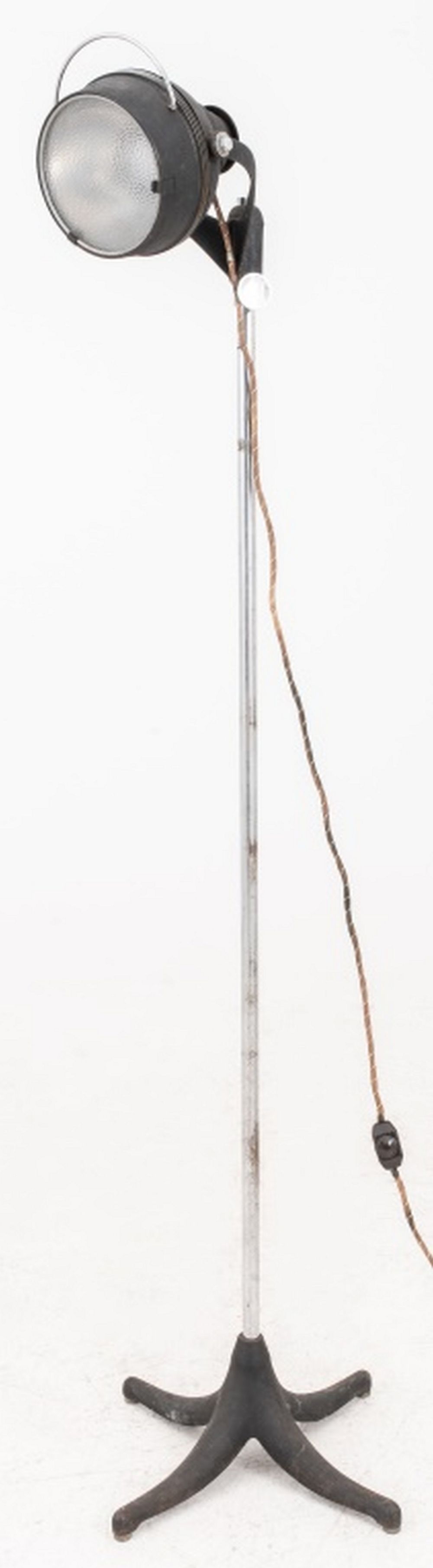 VINTAGE CHROME & WROUGHT IRON