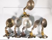 VINTAGE CLIP-ON ELECTRIC LAMPS