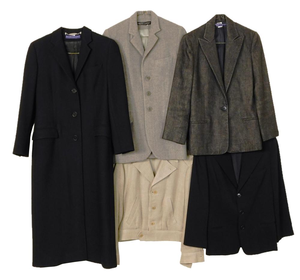 VINTAGE CLOTHING: FIVE WOMEN'S