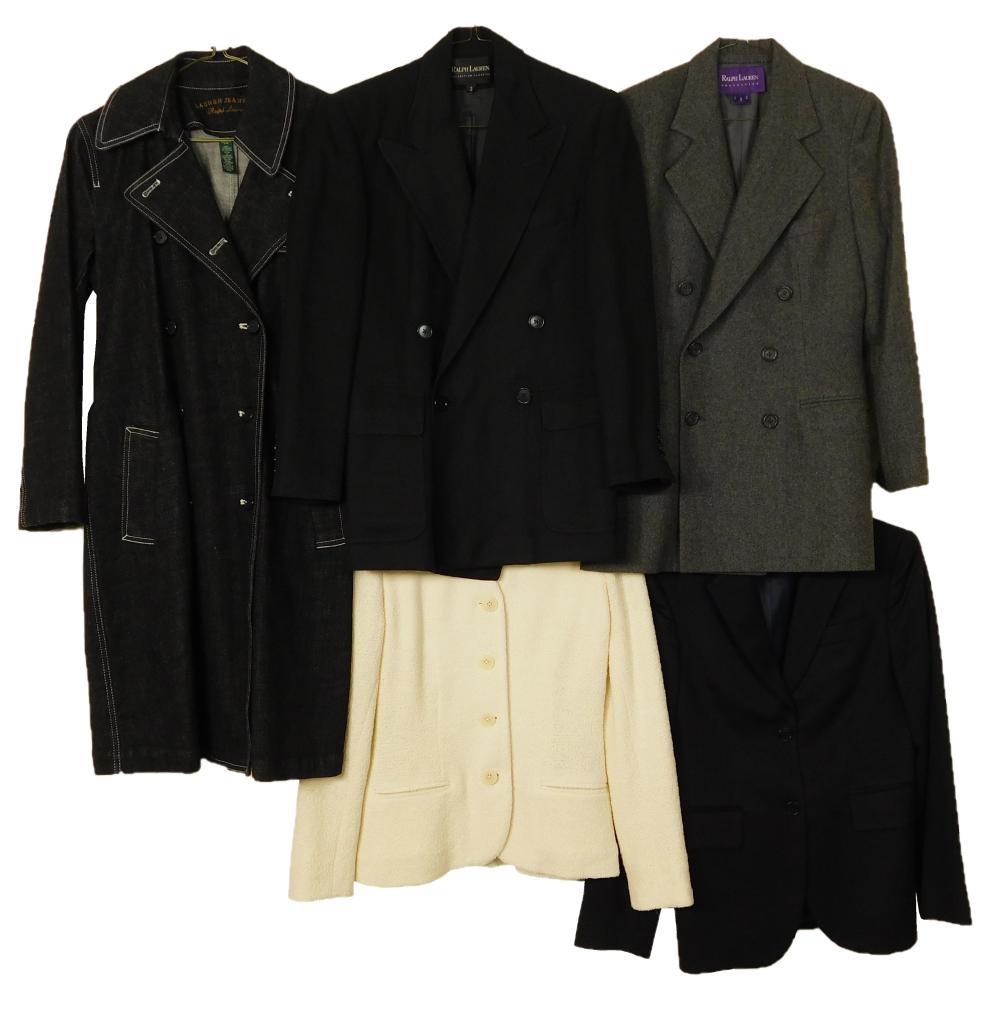 VINTAGE CLOTHING: FIVE WOMEN'S