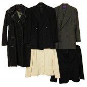 VINTAGE CLOTHING: FIVE WOMEN'S