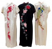 VINTAGE CLOTHING: THREE SILK M