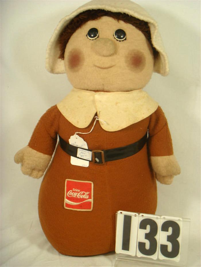 Vintage Coca Cola Advertising Plush